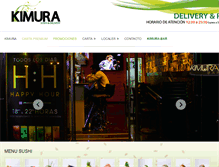 Tablet Screenshot of kimura.cl