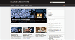 Desktop Screenshot of kimura.be